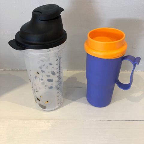 Tupperware thermo kopp og shaker