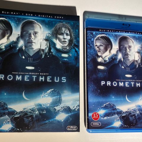 Prometheus (Blu-Ray + DVD - 2012 - Ridley Scott)