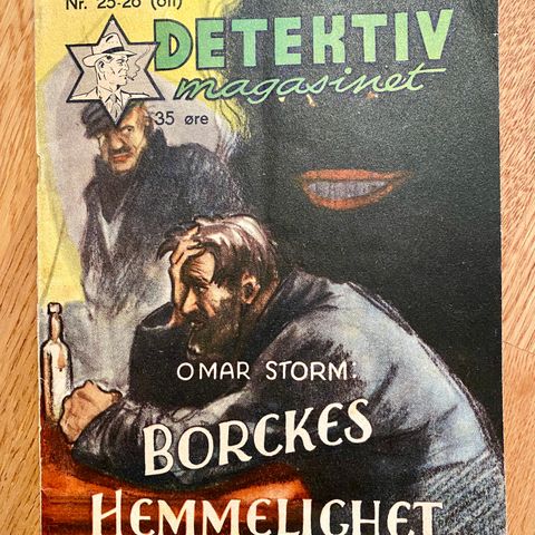 Detektiv-magasinet, nr. 25-26, 1952 (Pris inkl. porto!)