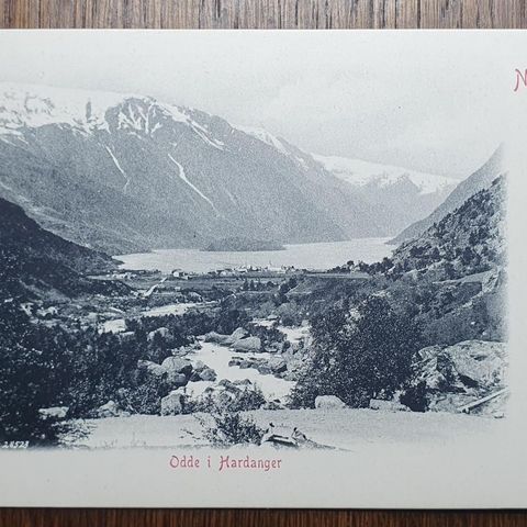 Postkort - Odde i Hardanger, Norge (G. K. A.)