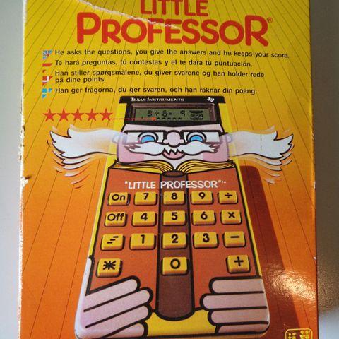 Texas Instruments Little Professor Vintage