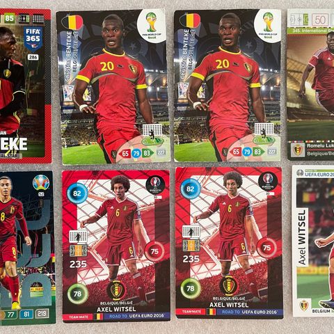 ⚽️🇧🇪Belgia (13 fotballkort)🇧🇪⚽️