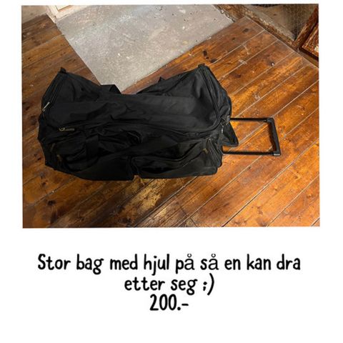 Bag på hjul