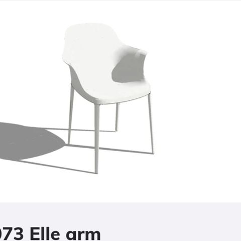 Alias Elle armchair 073. Italiensk designstol. Har 2 stk.