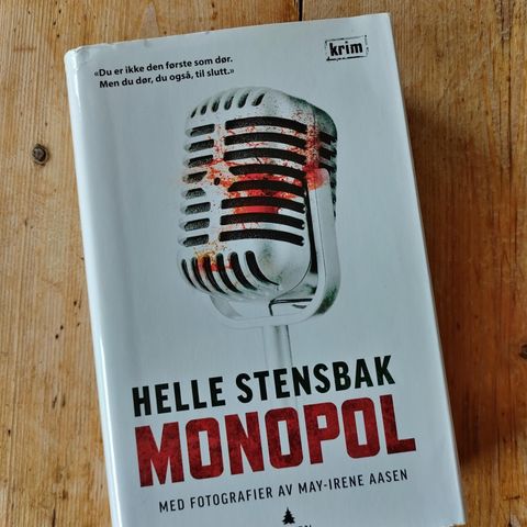 Helle Stensbak "Monopol" krim frå 2015