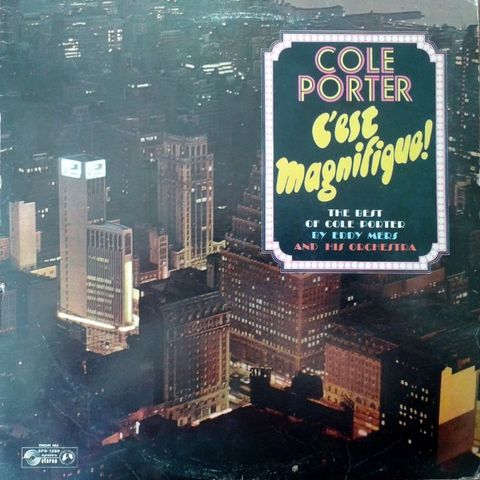 Cole Porter, Eddy Mers And His Orchestra – C'est Magnifique!   ( LP 1968)