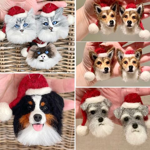 Pynt/Julepynt av din hund eller katt