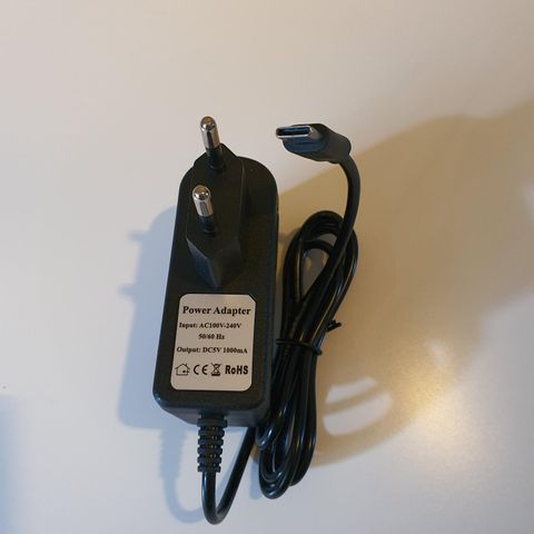 USB-C strømadapter