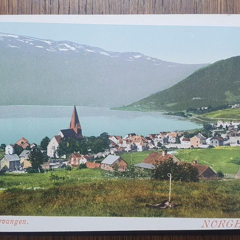 Postkort - Vossvangen, Norge (G.K.A. 6)