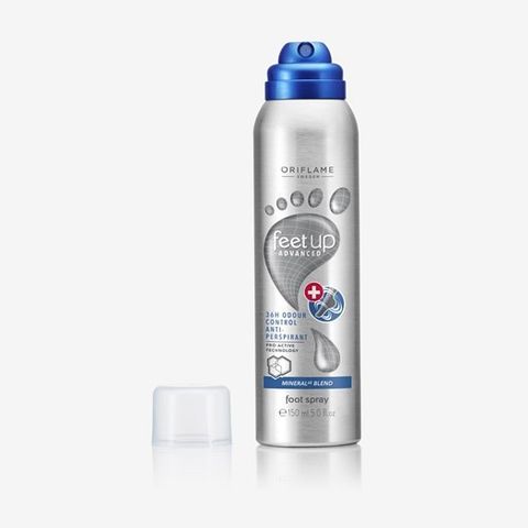 UBRUKT Antiperspirant Fotspray Deodorant Spray.