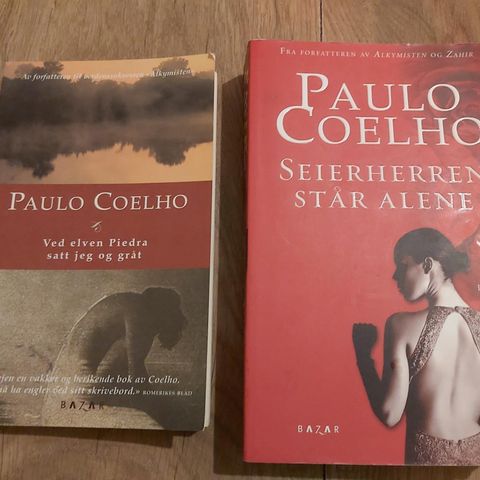 PAULO COELHO. Seierherren står alene. Ved elven Piedra satt jeg og grått.