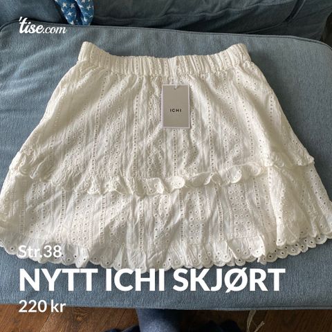 Nytt ICHI skjørt selges 180kr