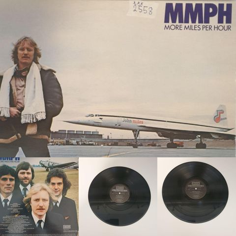 VINTAGE/RETRO LP-VINYL "JOHN MILES/MORE MILES PER HOUR 1979"