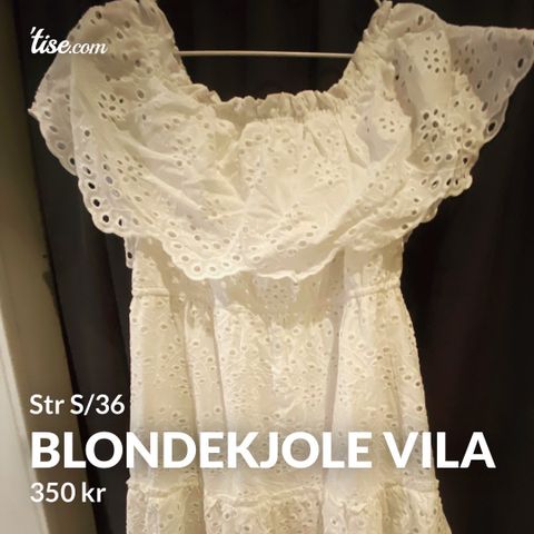 blondekjole fra Vila