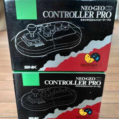 Nye NEO GEO PRO arcade kontrollere