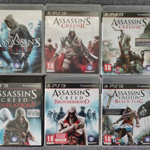 Assassin's Creed spill til Playstation 3
