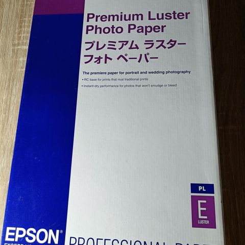 Epson Luster fotopapir A3+ 329x483mm