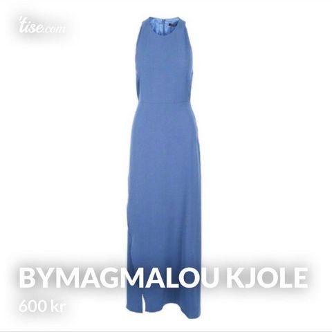 byMAGMALOU lang kjole