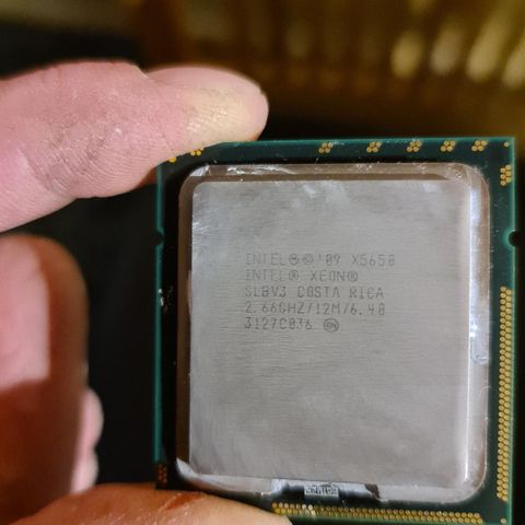 Intel X5650 pent brukt