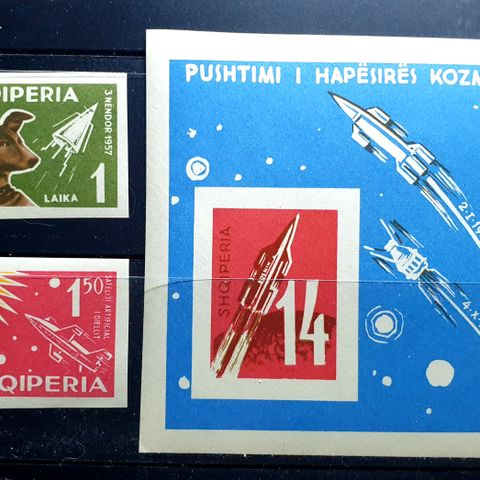 1962 Albania USSR Russland Romfart program