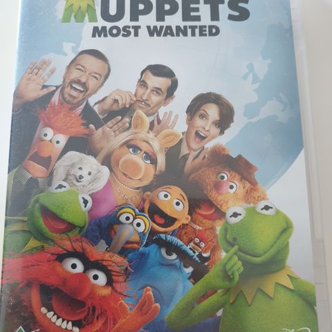 Muppets most wanted DVD