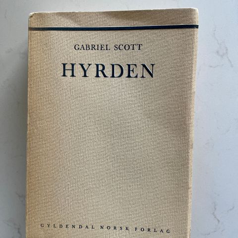 Gabriel Scott: Hyrden - Gyldendal 1927