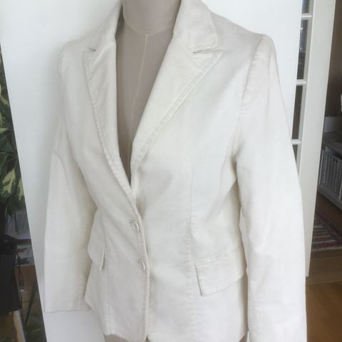 Vintage BLAZER FRA CA 1995 - smalstripet Bomullscord. Str  XS./ S. Merke TARA..