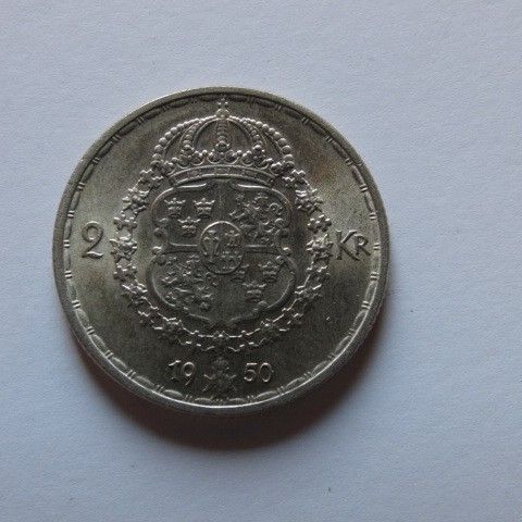 2 Kronor Sverige 1947