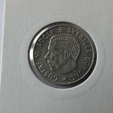 1 krone Sverige 1965