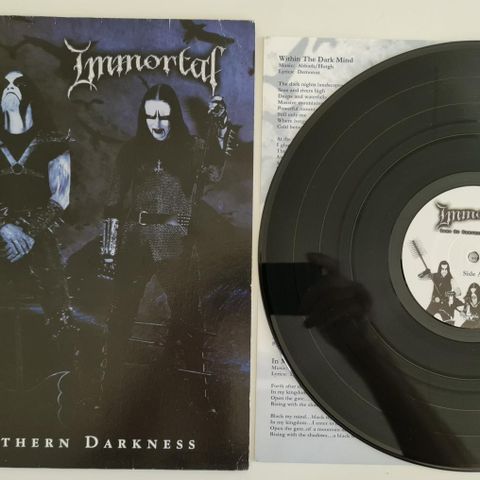 Immortal - Sons Of Northern Darkness Lp Vinyl Selges.