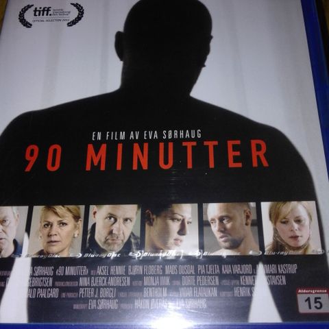 90 MINUTTER       BLU RAY    NY