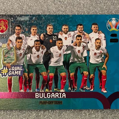 🇧🇬⚽️Bulgaria (1 fotballkort)⚽️🇧🇬