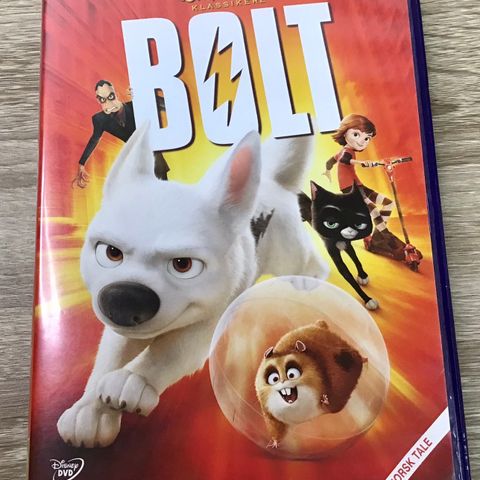 Walt Disney Bolt (DVD) norsk tale