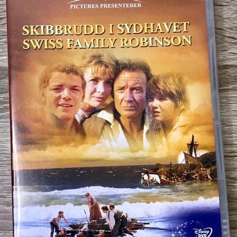 Skibbrudd i sydhavet / Swiss Family Robinson (🔥som ny!)