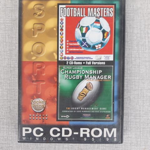 Football Masters/Championship Rugby Manager