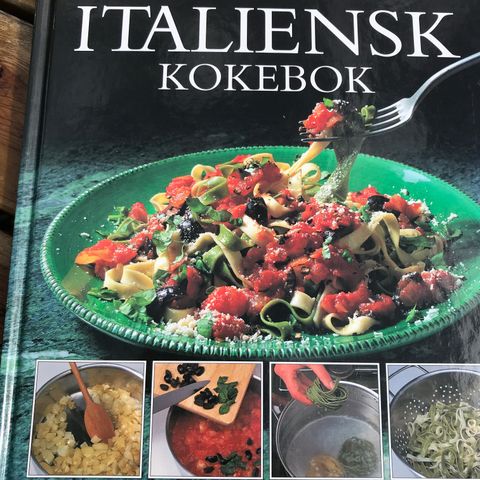 Italiensk kokebok «Ganske enkelt» selges