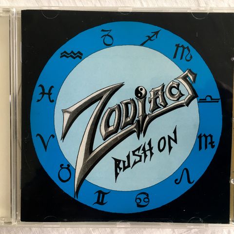 Signert CD med The Zodiacs - "Rush on"