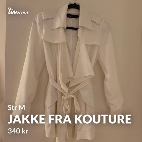 jakke fra Kouture  str M