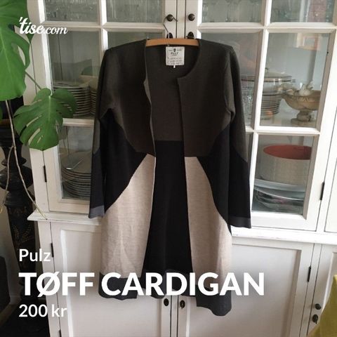 Tøff cardigan fra Pulz