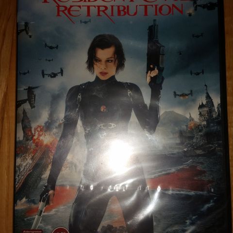 Resident Evil - Retribution. ( Milla Jovovich ) Ny i plast