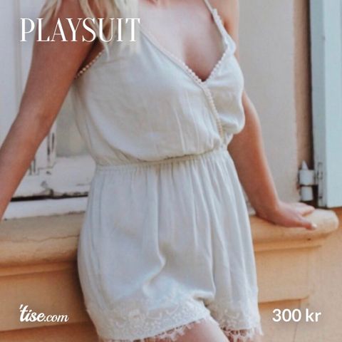 Playsuit i blå