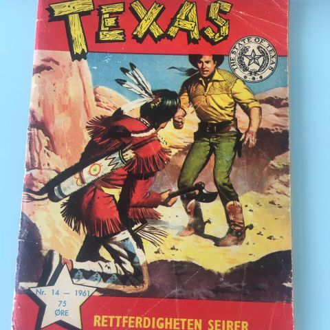 Tegneserie hefter Texas - Commandos  - Serie magasinet