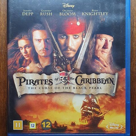 Pirates of the Caribbean The Curse of the Black Pearl (2016) Blu-ray Film