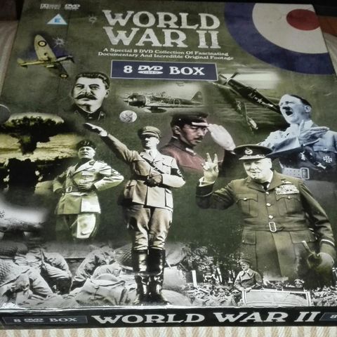 Skrotfot: World War 2 (8 dvd)