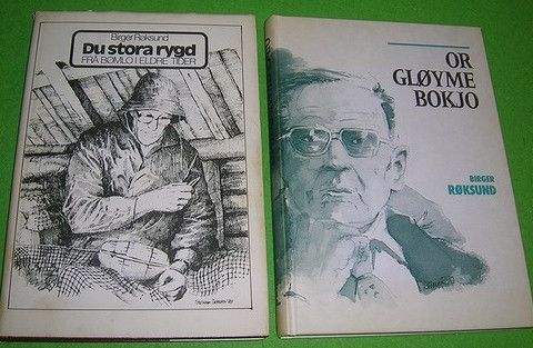 2 bøker av Birger Røksund  (Bømlo)