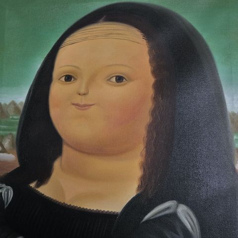 Mona Lisa Maleri 50x60 cm