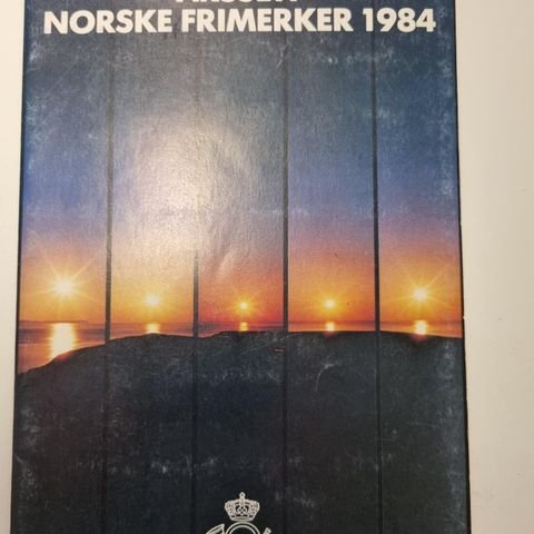 Års sett Norske frimerker. 1984.