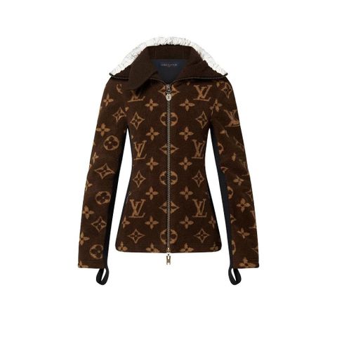 Stilig Louis Vuitton  fleece jakke vurderes solgt, ny