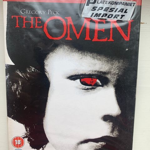 The Omen (UK-import) (DVD) Ny i plast