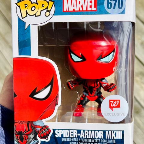 Funko Pop! Spider-Armor MKIII | Marvel (670) Excl. to Walgreens